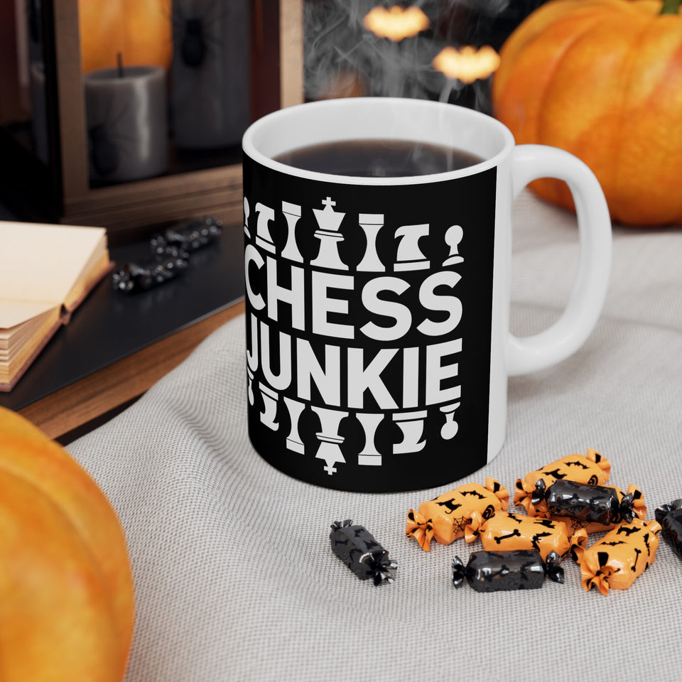 Chess Junkie Mug | Chess Gift | Chess Coffee Mug | Chess Gift Ideas Mug 11oz