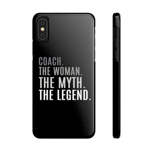 Premium Coach The Woman The Myth The Legend iPhone Case | Coach Gifts Slim Phone Cases Premium Coach The Woman The Myth The Legend iPhone Case | Coach Gifts Slim Phone Cases