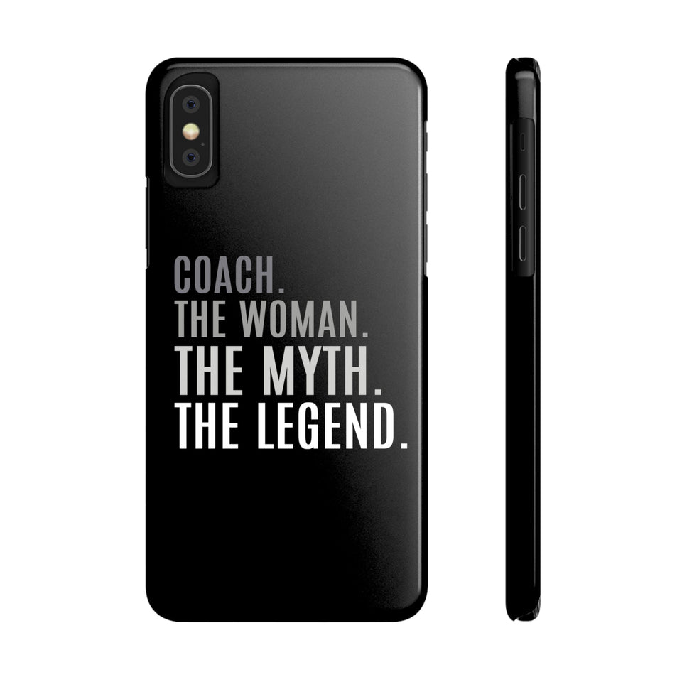 Premium Coach The Woman The Myth The Legend iPhone Case | Coach Gifts Slim Phone Cases