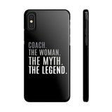 Premium Coach The Woman The Myth The Legend iPhone Case | Coach Gifts Slim Phone Cases Premium Coach The Woman The Myth The Legend iPhone Case | Coach Gifts Slim Phone Cases