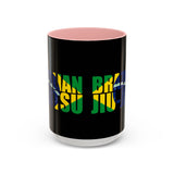 Brazilian Jiu Jitsu Flag 3 | BJJ Accent Coffee Mug Brazilian Jiu Jitsu Flag 3 | BJJ Accent Coffee Mug