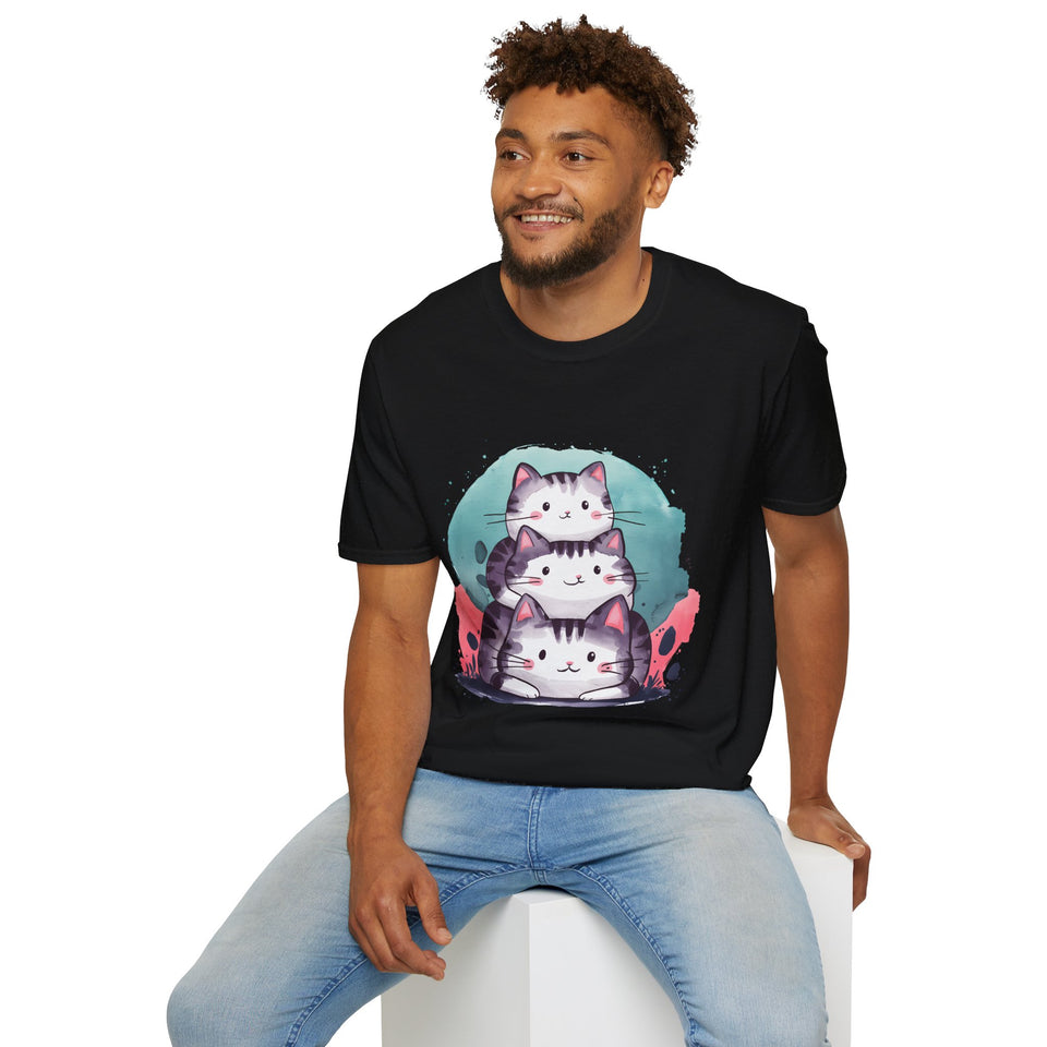 Group Of Cats Shirt | Cat Gift | Unisex Cat T Shirt 2