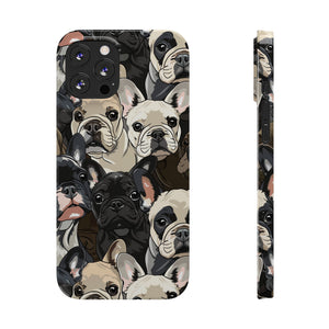 Premium French Bulldogs iPhone Case | Cute Frenchie Gifts Slim Phone Cases Premium French Bulldogs iPhone Case | Cute Frenchie Gifts Slim Phone Cases