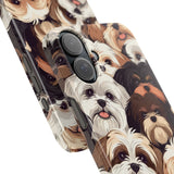 Premium Group of Shih Tzu iPhone Case | Cute Shih Tzu Gifts Slim Phone Cases Premium Group of Shih Tzu iPhone Case | Cute Shih Tzu Gifts Slim Phone Cases