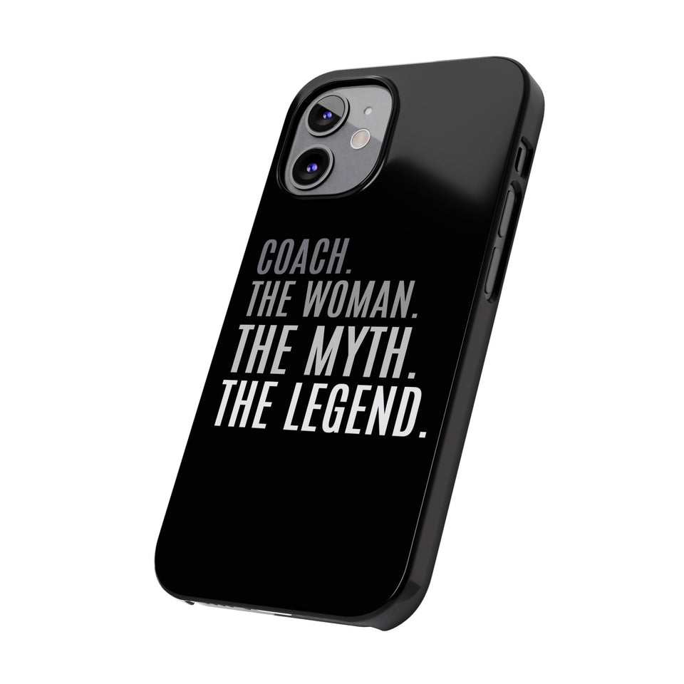 Premium Coach The Woman The Myth The Legend iPhone Case | Coach Gifts Slim Phone Cases