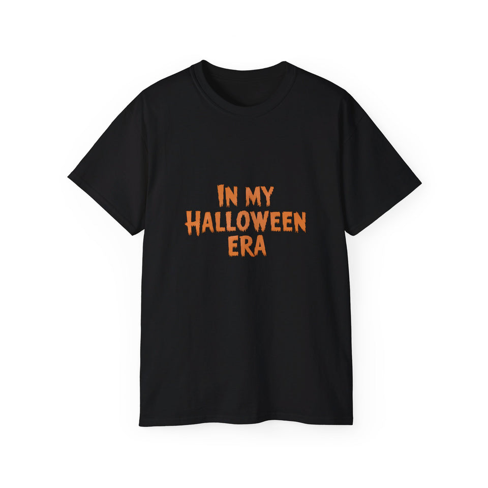 In My Halloween Era Funny Halloween Costumes Shirt | Happy Halloween Gifts | Scary Halloween Merchandise | Spooky Halloween Unisex T-Shirt