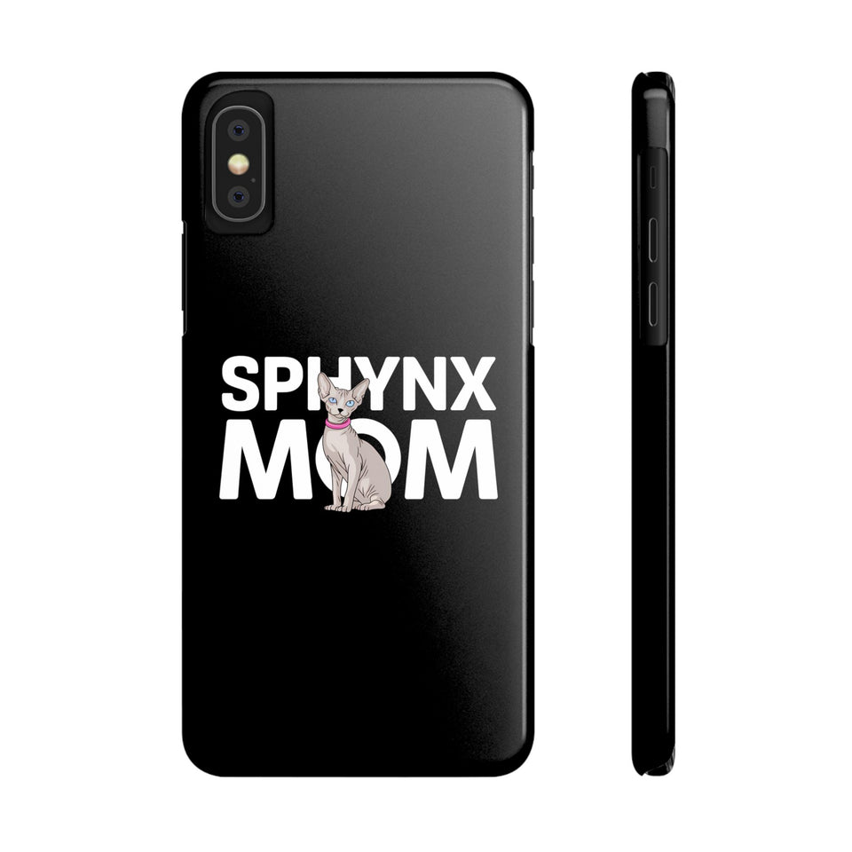 Premium Sphynx Mom iPhone Case | Sphynx Mom Gifts Slim Phone Cases