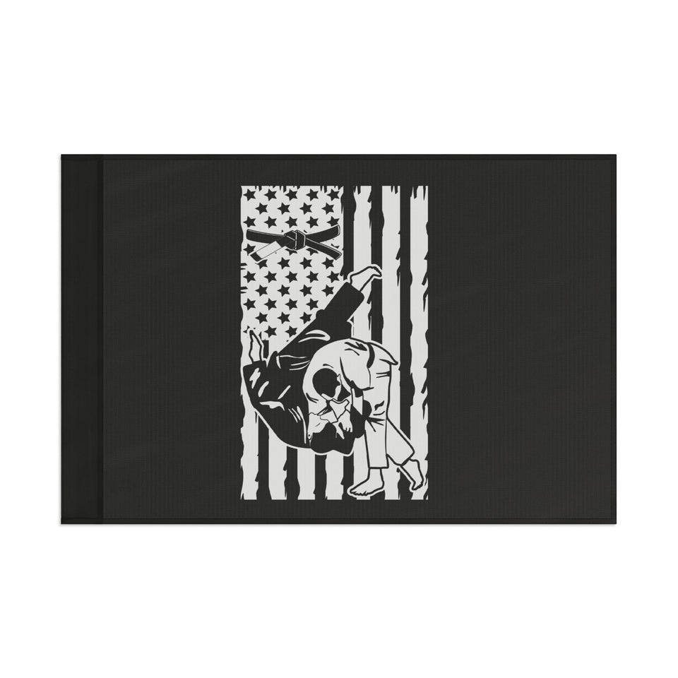 Brazilian Jiu Jitsu Throw Flag Banner | BJJ Flag