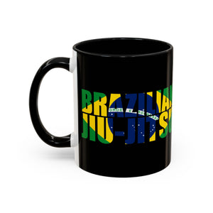 Brazilian Jiu Jitsu Flag 3 | BJJ Accent Coffee Mug Brazilian Jiu Jitsu Flag 3 | BJJ Accent Coffee Mug