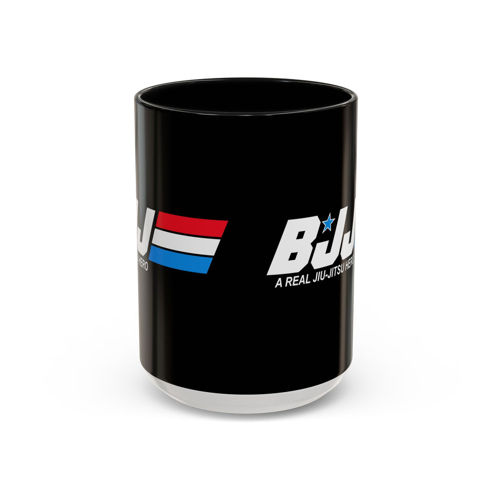 Brazilian Jiu Jitsu A Real Jiu-Jitsu Hero | BJJ Accent Coffee Mug