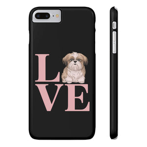 Premium Love Shih Tzu iPhone Case 2 | Cute Shih Tzu Slim Phone Cases Premium Love Shih Tzu iPhone Case 2 | Cute Shih Tzu Slim Phone Cases