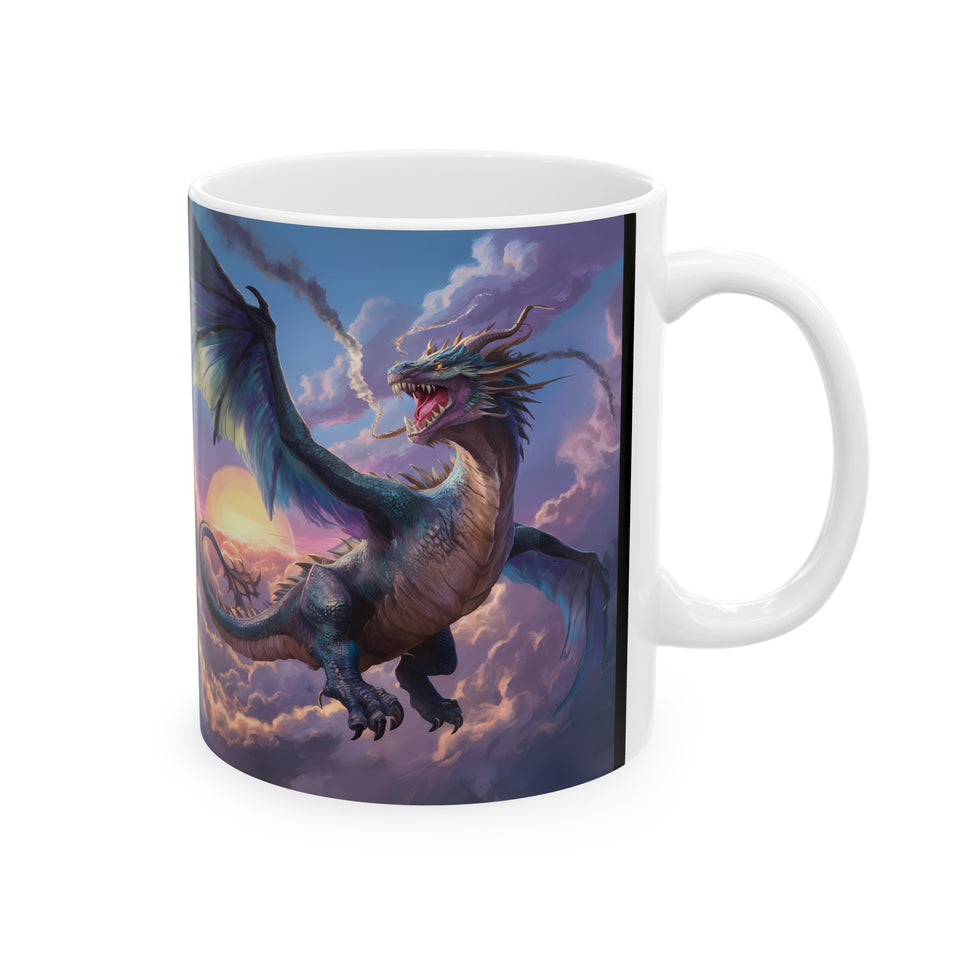 Fantasy Dragon RPG Mug | Role Playing Game Gift | Dragon Coffee Mug | RPG Fantasy Gift Ideas Mug 11oz 4