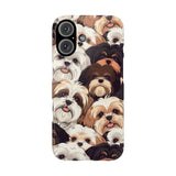 Premium Group of Shih Tzu iPhone Case | Cute Shih Tzu Gifts Slim Phone Cases Premium Group of Shih Tzu iPhone Case | Cute Shih Tzu Gifts Slim Phone Cases