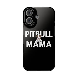 Premium Pitbull Mama 3 iPhone Case | Pitbull Gifts Slim Phone Cases