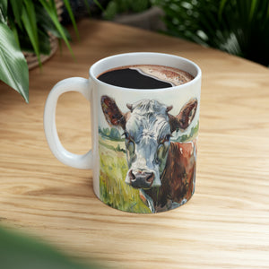 Cow Mug | Coffee Cow Mug | Cow Print Mug | Cow Presents | Highland Cow Mug 3 11oz Cow Mug | Coffee Cow Mug | Cow Print Mug | Cow Presents | Highland Cow Mug 11oz