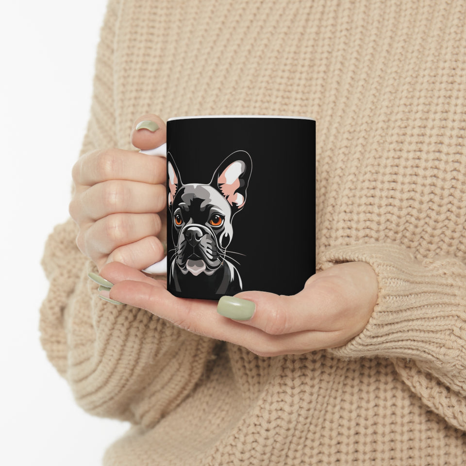 French Bulldog Mug | Frenchie Gift| French Bulldog Frenchie Ceramic Mug 11oz