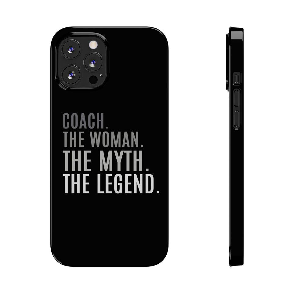 Premium Coach The Woman The Myth The Legend iPhone Case | Coach Gifts Slim Phone Cases