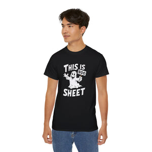 This Is Boo Sheet Funny Halloween Costumes Shirt | Happy Halloween Gifts | Scary Halloween Merchandise | Spooky Halloween Unisex T-Shirt This Is Boo Sheet Funny Halloween Costumes Shirt | Happy Halloween Gifts | Scary Halloween Merchandise | Spooky Halloween Unisex T-Shirt