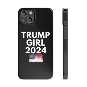 Premium Trump Girl iPhone Case | Donald Trump Gifts Slim Phone Cases Premium Trump Girl iPhone Case | Donald Trump Gifts Slim Phone Cases