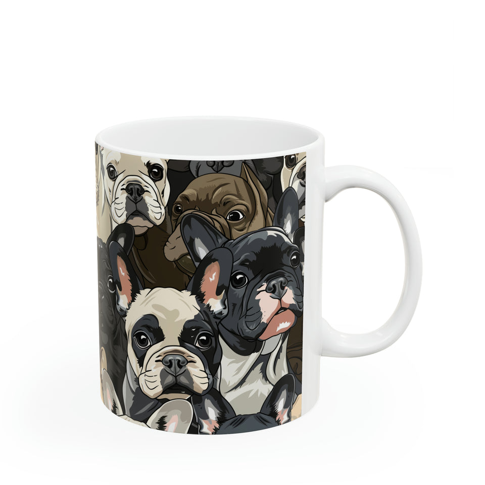 French Bulldog Mug | Frenchie Coffee Mug | Cute French Bulldog Gifts | Funny Frenchie Presents | French Bulldog Mug 11oz