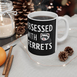 Love Ferrets Mug | Ferret Coffee Mug | Cute Ferret Lover Coffee Mug 11oz Love Ferrets Mug | Ferret Coffee Mug | Cute Ferret Lover Coffee Mug 11oz