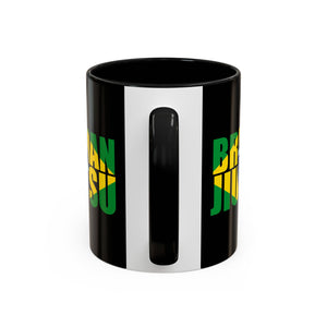 Brazilian Jiu Jitsu Flag 3 | BJJ Accent Coffee Mug Brazilian Jiu Jitsu Flag 3 | BJJ Accent Coffee Mug