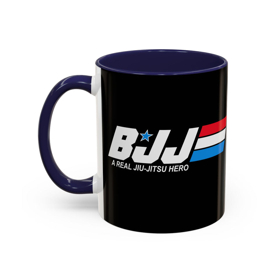 Brazilian Jiu Jitsu A Real Jiu-Jitsu Hero | BJJ Accent Coffee Mug