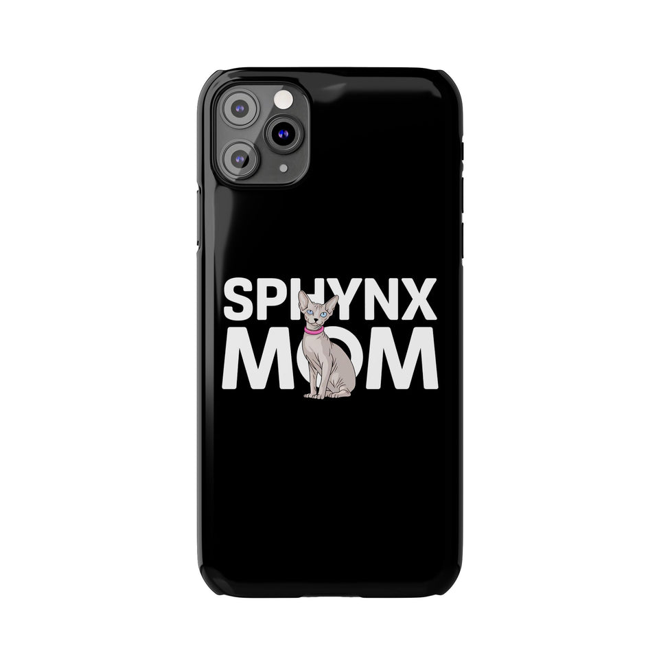 Premium Sphynx Mom iPhone Case | Sphynx Mom Gifts Slim Phone Cases