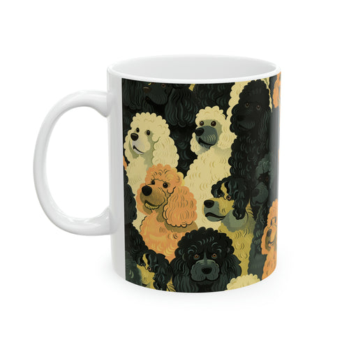 Poodle Mug | Poodle Coffee Mug | Cute Poodle Gifts | Funny Poodle Presents | Poodle Mug 11oz