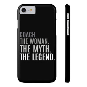 Premium Coach The Woman The Myth The Legend iPhone Case | Coach Gifts Slim Phone Cases Premium Coach The Woman The Myth The Legend iPhone Case | Coach Gifts Slim Phone Cases