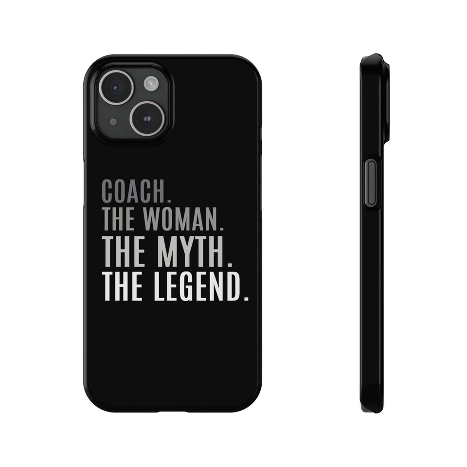 Premium Coach The Woman The Myth The Legend iPhone Case | Coach Gifts Slim Phone Cases