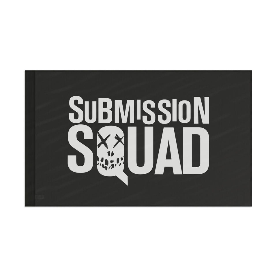 Brazilian Jiu Jitsu Submission Squad Flag Banner | BJJ Flag