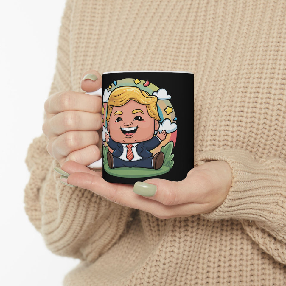 Little Donald Trump Mug | Trump 2024 Coffee Mug | Donald Trump Coffee Mug 11oz 2