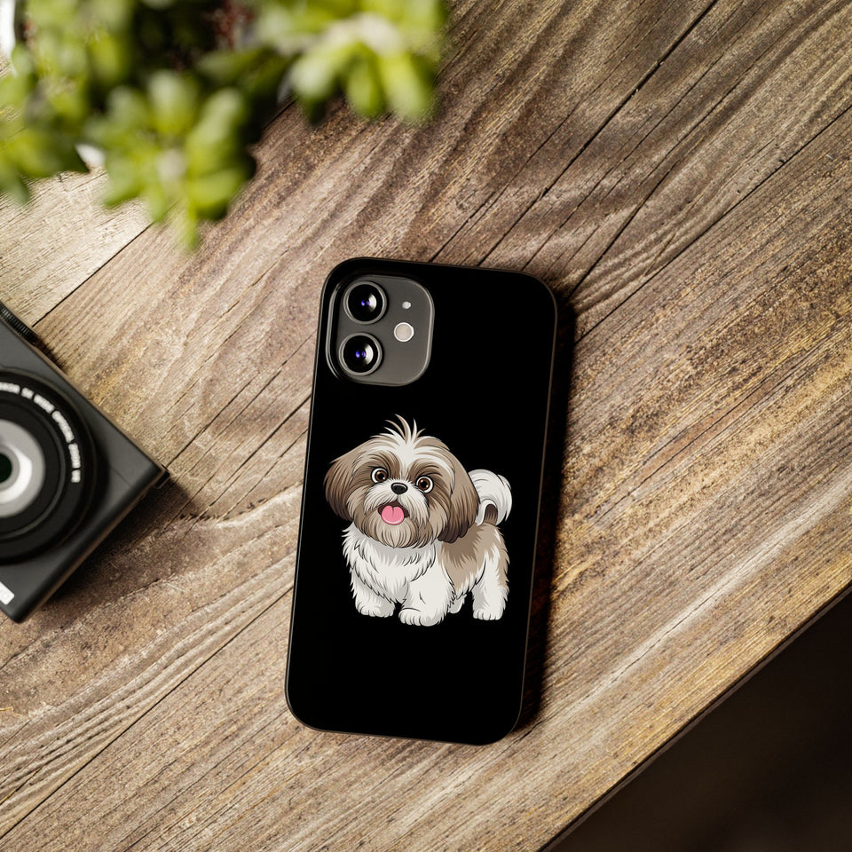 Premium Shih Tzu iPhone Case | Cute Shih Tzu Gifts Slim Phone Cases