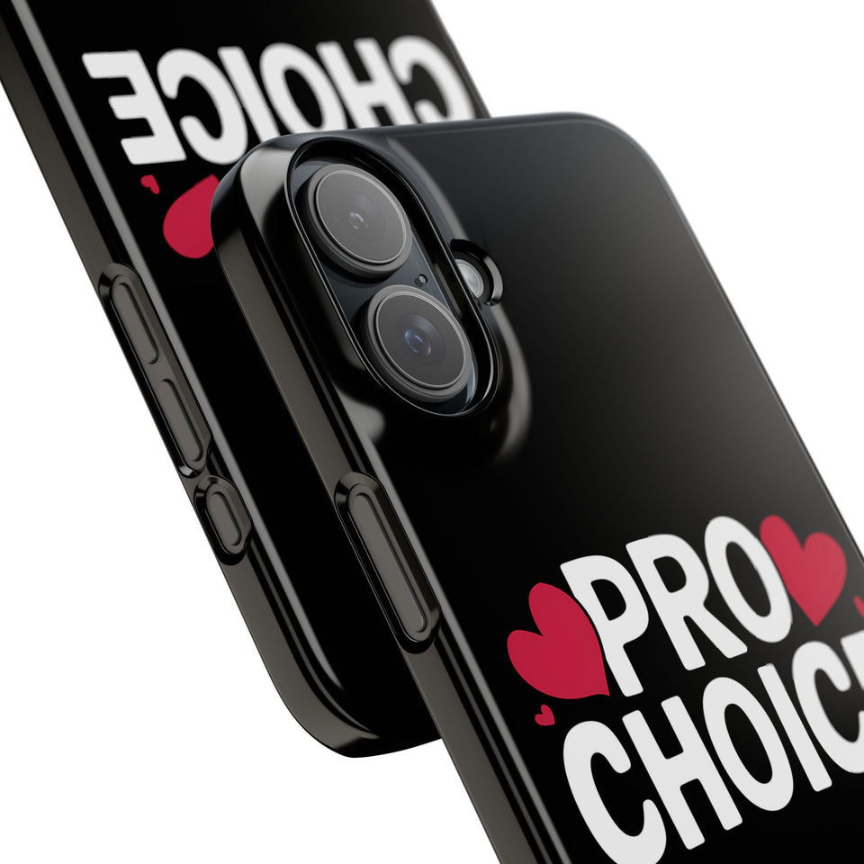 Premium Pro Choice iPhone Case | Feminist Pro Choice Gifts Slim Phone Cases