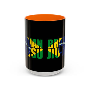 Brazilian Jiu Jitsu Flag 3 | BJJ Accent Coffee Mug Brazilian Jiu Jitsu Flag 3 | BJJ Accent Coffee Mug