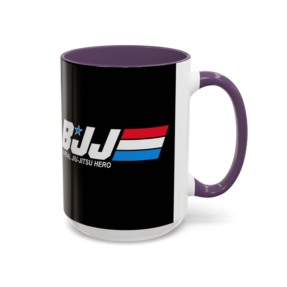 Brazilian Jiu Jitsu A Real Jiu-Jitsu Hero | BJJ Accent Coffee Mug