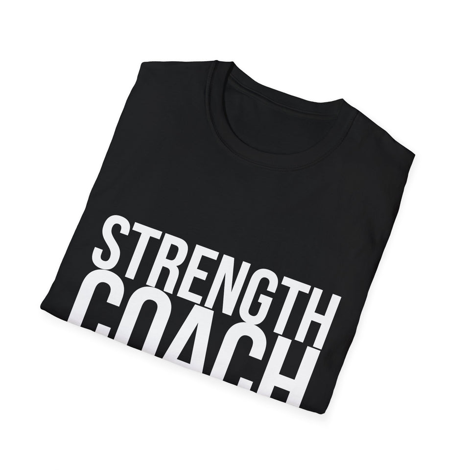 Strength Coach Shirt | Coaching Gym Fitness Gifts | Unisex Strength Coach T Shirt