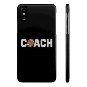 Premium Football Coach iPhone Case | Football Coach Gifts Slim Phone Cases Premium Football Coach iPhone Case | Football Coach Gifts Slim Phone Cases