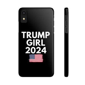 Premium Trump Girl iPhone Case | Donald Trump Gifts Slim Phone Cases Premium Trump Girl iPhone Case | Donald Trump Gifts Slim Phone Cases