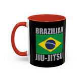 Brazilian Jiu Jitsu Flag 2 | BJJ Accent Coffee Mug Brazilian Jiu Jitsu Flag 2 | BJJ Accent Coffee Mug