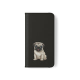 Pug iPhone & Samsung Wallet Phone Case | Pug Flip Cases Pug iPhone & Samsung Wallet Phone Case | Pug Flip Cases