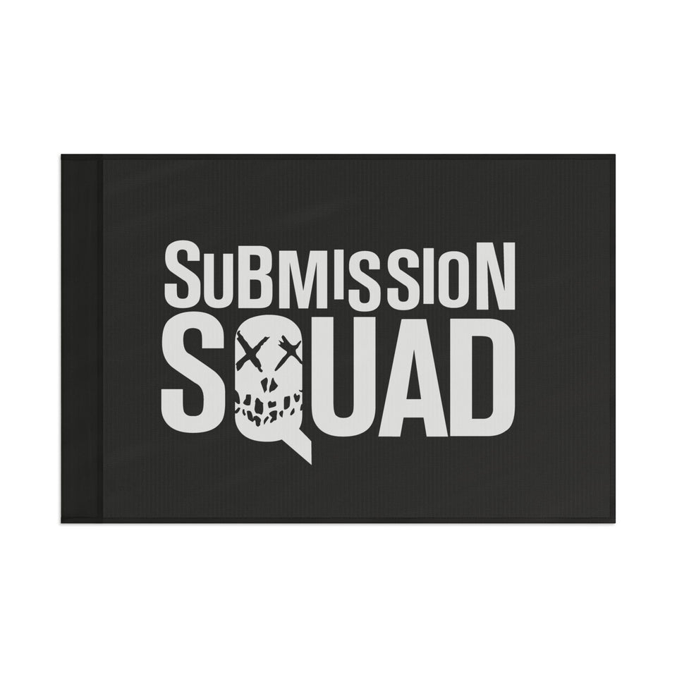 Brazilian Jiu Jitsu Submission Squad Flag Banner | BJJ Flag