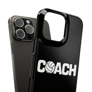 Premium Volleyball Coach iPhone Case | Volleyball Coach Gifts Slim Phone Cases Premium Volleyball Coach iPhone Case | Volleyball Coach Gifts Slim Phone Cases