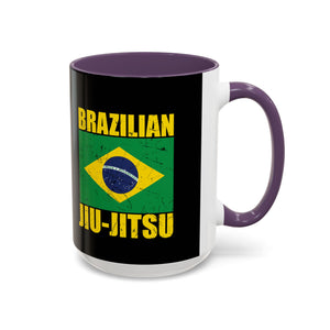 Brazilian Jiu Jitsu Flag | BJJ Accent Coffee Mug Brazilian Jiu Jitsu Flag | BJJ Accent Coffee Mug