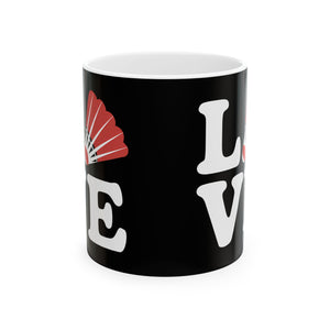 Love Badminton Ceramic Mug | Badminton Gifts (11oz) Love Badminton Ceramic Mug | Badminton Gifts (11oz)