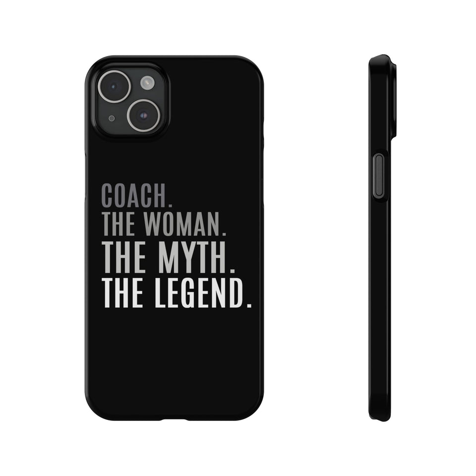 Premium Coach The Woman The Myth The Legend iPhone Case | Coach Gifts Slim Phone Cases