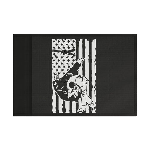 Brazilian Jiu Jitsu Throw Flag Banner | BJJ Flag