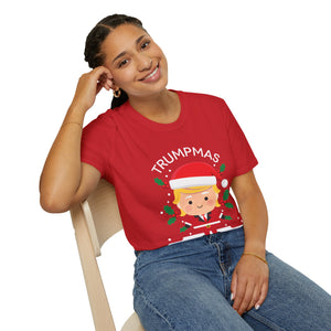 Trumpmas Donald Trump Ugly Xmas T-Shirt 2 | Donald Trump Christmas Gift Unisex T-Shirt Trumpmas Donald Trump Ugly Xmas T-Shirt 2 | Donald Trump Christmas Gift Unisex T-Shirt