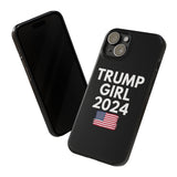 Premium Trump Girl iPhone Case | Donald Trump Gifts Slim Phone Cases Premium Trump Girl iPhone Case | Donald Trump Gifts Slim Phone Cases